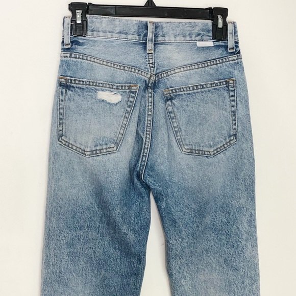 Boyish Tommy Jeans Women’s 24 His Girl Friday Straight High Rise Floral Paint - Picture 8 of 16